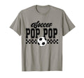 Soccer Pop Pop Soccer Player Pop Pop T-Shirt - Novelty Apparel Unisex - T-Shirt, Sweatshirt, Hoodie