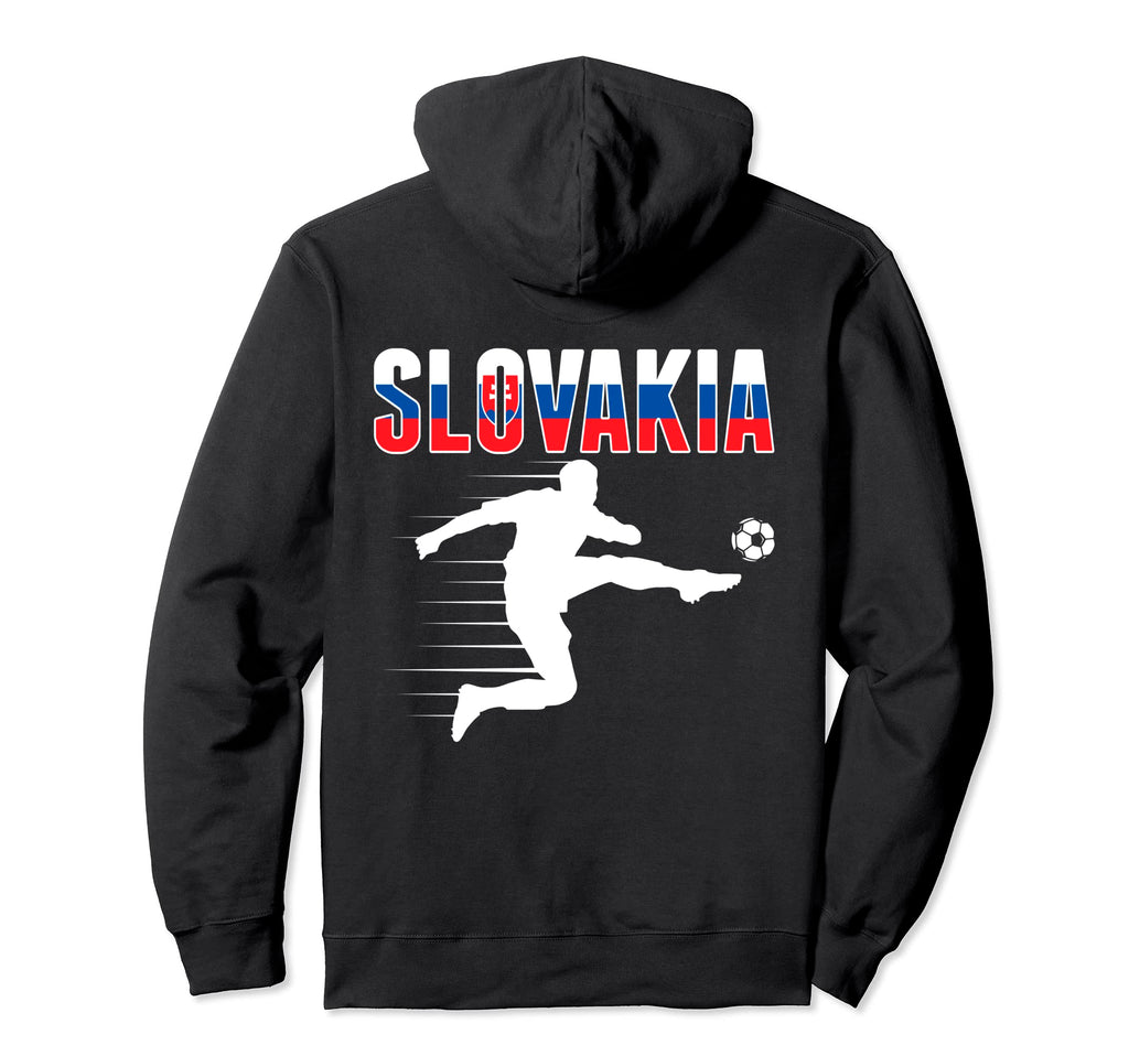 Slovakia Soccer Fans Jersey Proud Slovak Hoodie - Novelty Apparel Unisex - T-Shirt, Sweatshirt, Hoodie