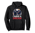 I Have Dream Funny Trump Police Hoodie - Minimalist Print for Adults - T-Shirt, Sweatshirt, Hoodie