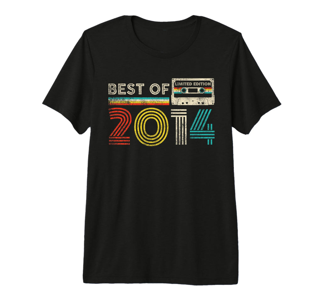 Best 2014 Birthday 2014 Cassette Tape T-Shirt - Custom Art Print Men Women - T-Shirt, Sweatshirt, Hoodie