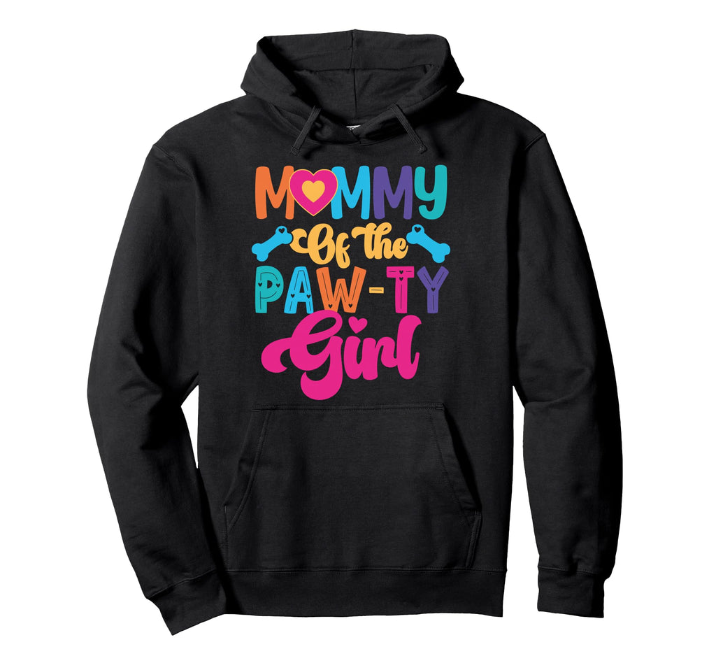 Mommy Paw Ty Dog Family Matching Party Hoodie - Unique Graphic for Adults - T-Shirt, Sweatshirt, Hoodie