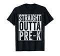 Straight Outta Pre K Preschool Graduation T-Shirt - Custom Art Print Unisex - T-Shirt, Sweatshirt, Hoodie