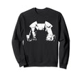 Distressed Soccer Halloween Sweatshirt - Casual Everyday Wear for Adults - T-Shirt, Sweatshirt, Hoodie