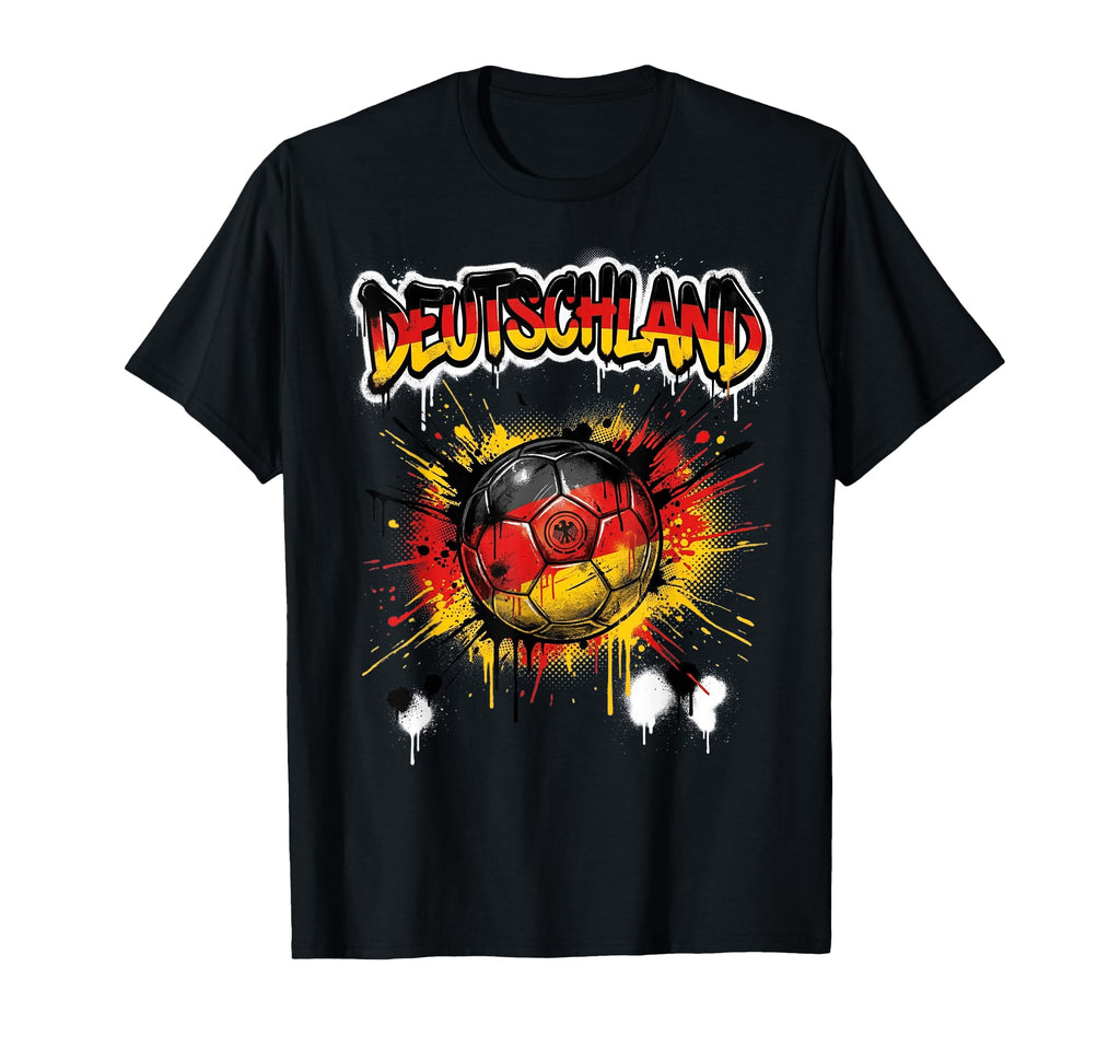 Germany Football Soccer Player Flag T-Shirt - Custom Art Print Men Women - T-Shirt, Sweatshirt, Hoodie