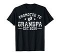 Promoted To Grandpa Est 2026 T-Shirt - Minimalist Print for Adults - T-Shirt, Sweatshirt, Hoodie