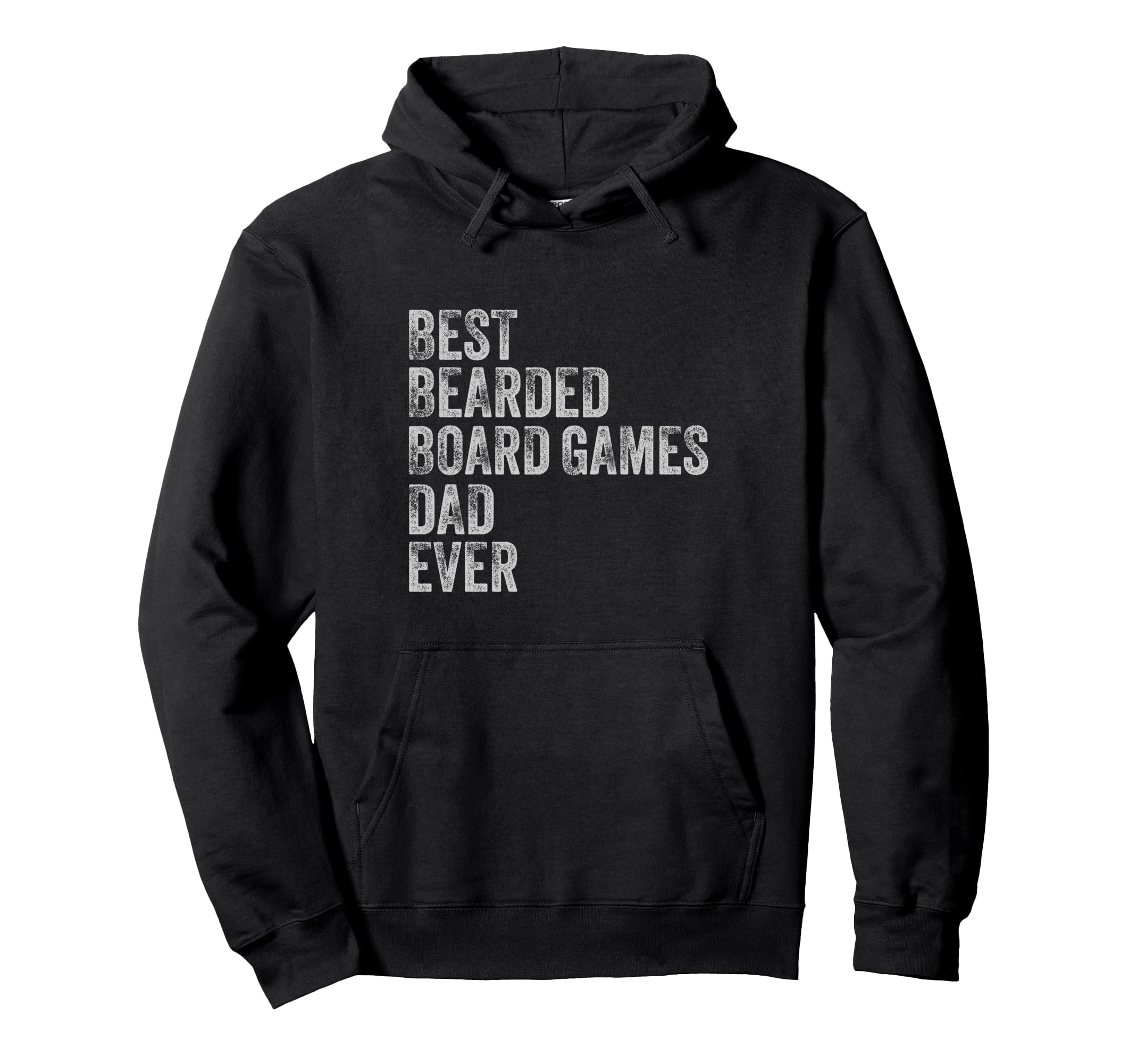 Best Bearded Board Games Dad Fathers Day Hoodie - Graphic Print for Adults - T-Shirt, Sweatshirt, Hoodie