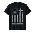 Best Grandpa Ever Christian Patriotic T-Shirt - Trendy Graphic for Adults - T-Shirt, Sweatshirt, Hoodie