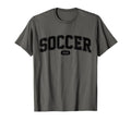 Soccer Dad Funny Athletic Lettering T-Shirt - Trendy Graphic Unisex - T-Shirt, Sweatshirt, Hoodie