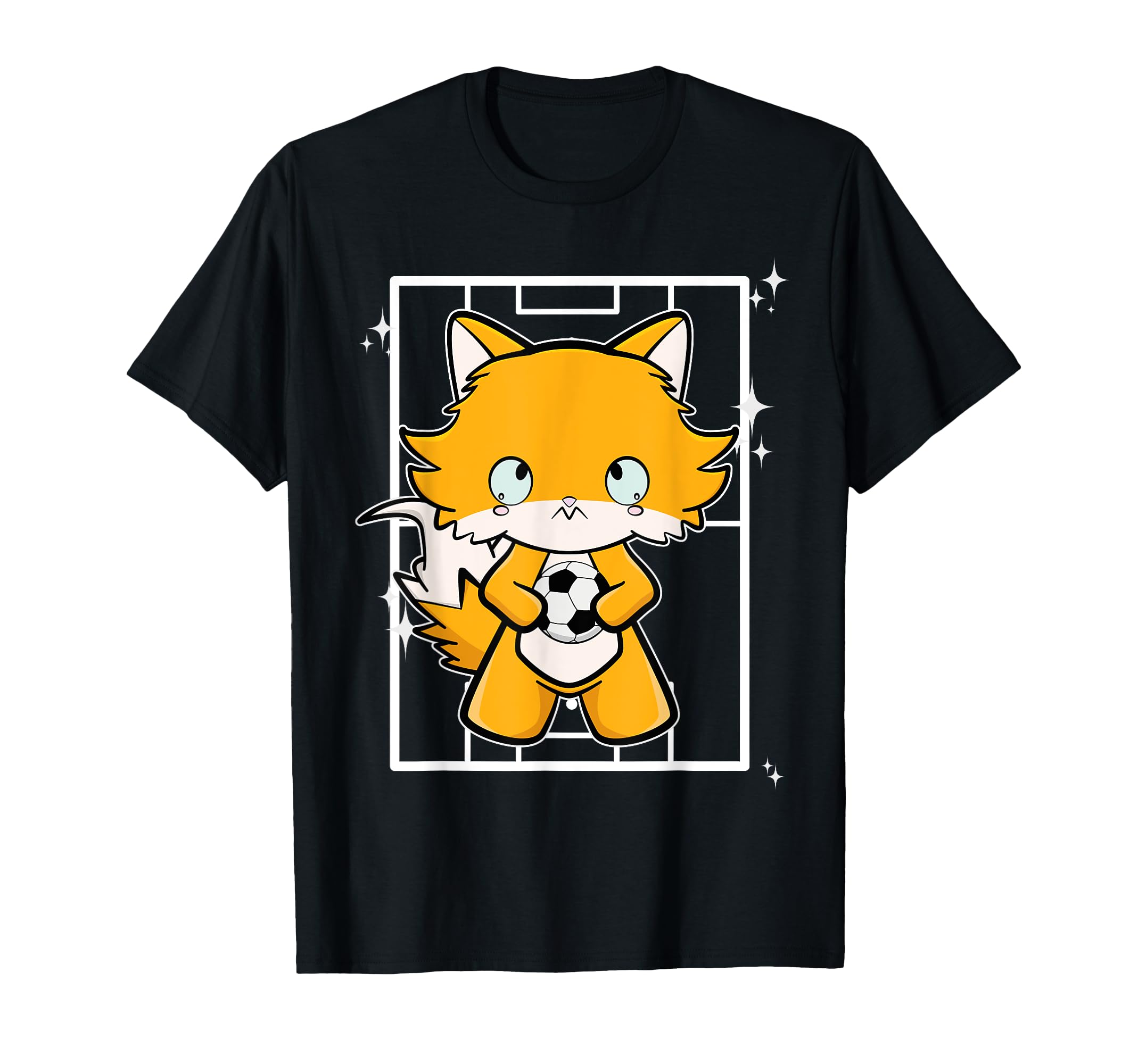 Fox Playing Soccer T-Shirt - Unique Graphic Unisex - T-Shirt, Sweatshirt, Hoodie