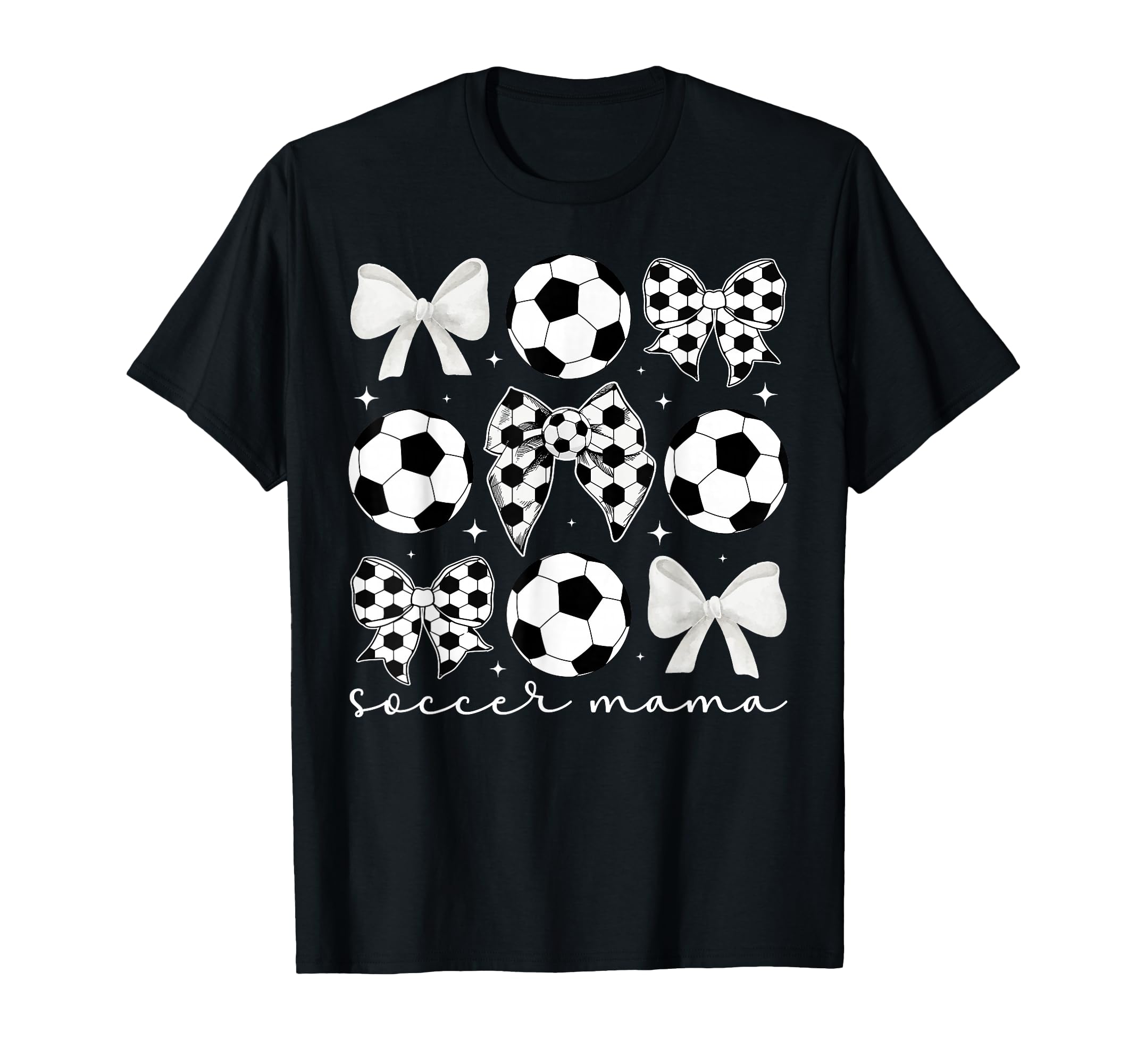 Soccer Mama Coquette Soccer Mom T-Shirt - Fun Novelty Design Men Women - T-Shirt, Sweatshirt, Hoodie