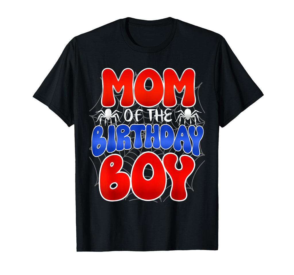 Mom Birthday Costume Spider Web Birthday T-Shirt - Custom Art Print Unisex - T-Shirt, Sweatshirt, Hoodie