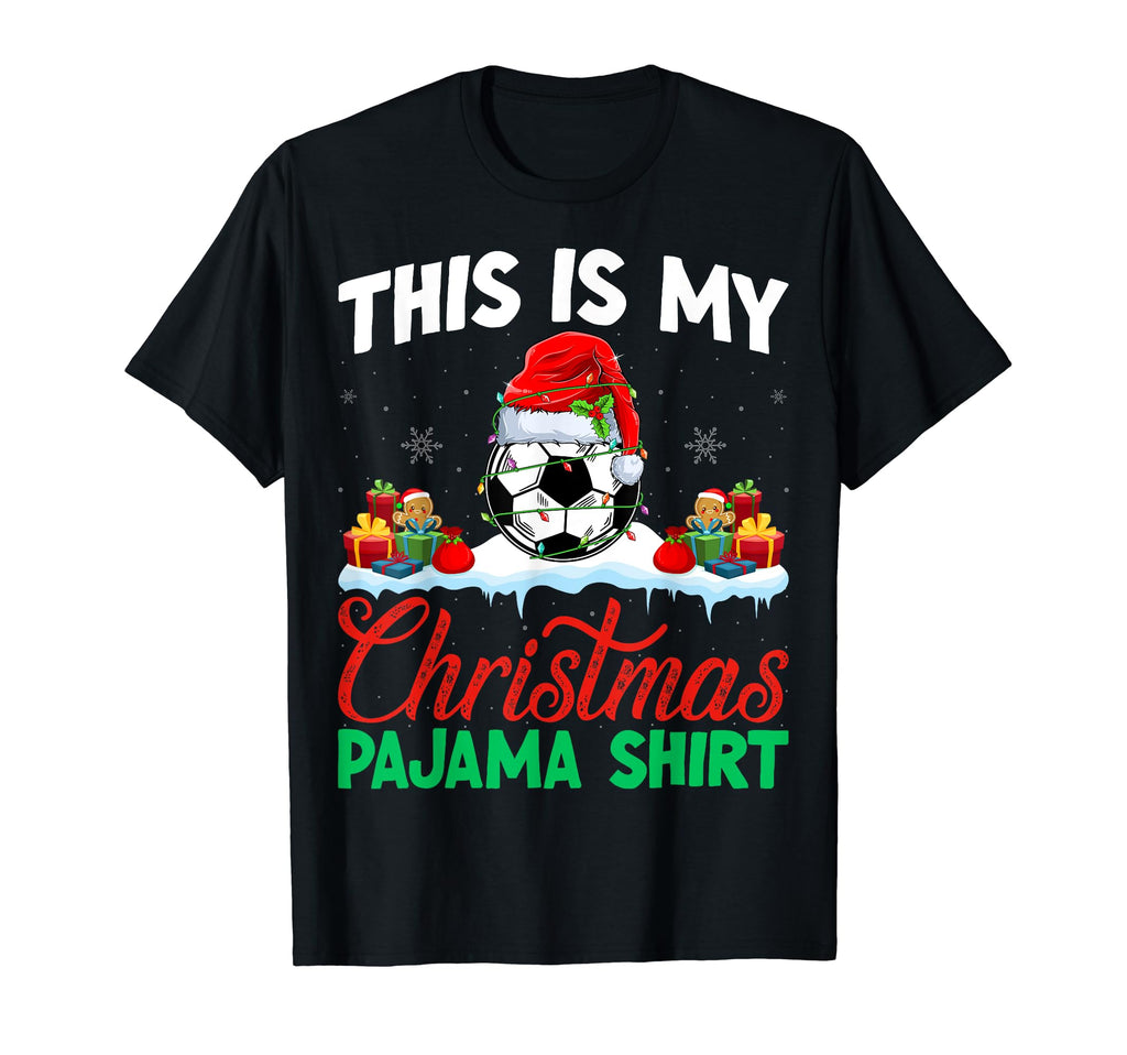 Soccer Ball Pajama Soccer Ball Wearing T-Shirt - Trendy Graphic for Adults - T-Shirt, Sweatshirt, Hoodie