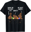 Where Did You Guys Go Funny Chocolate Bunny Easter - Adult & Kids T-Shirts, Sweatshirts & Hoodies apparel design preview 1