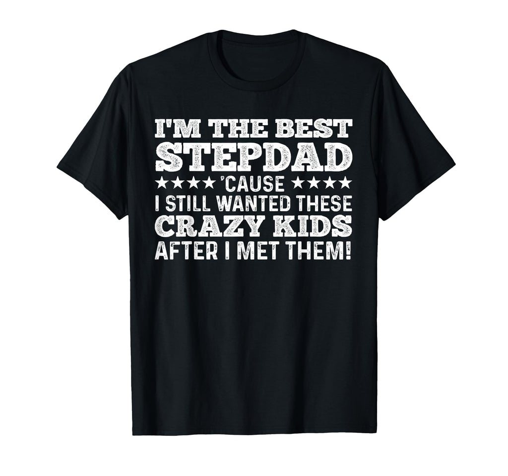 Stepdad Father Step Dad Parenthood T-Shirt - Trendy Graphic Men Women - T-Shirt, Sweatshirt, Hoodie