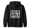 Dad Outnumbered Daughters Dad T-Shirt - Casual Everyday Wear Men Women - T-Shirt, Sweatshirt, Hoodie