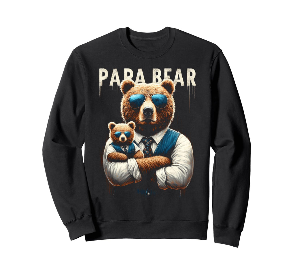 Papa Bear Funny Bears Animal Sweatshirt - Fun Novelty Design for Adults - T-Shirt, Sweatshirt, Hoodie