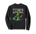 Funny Feral Raccoon Soccer Player Sweatshirt - Streetwear Style for Adults - T-Shirt, Sweatshirt, Hoodie