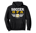 Soccer Opa Soccer Player Funny Hoodie - Fun Novelty Design for Adults - T-Shirt, Sweatshirt, Hoodie