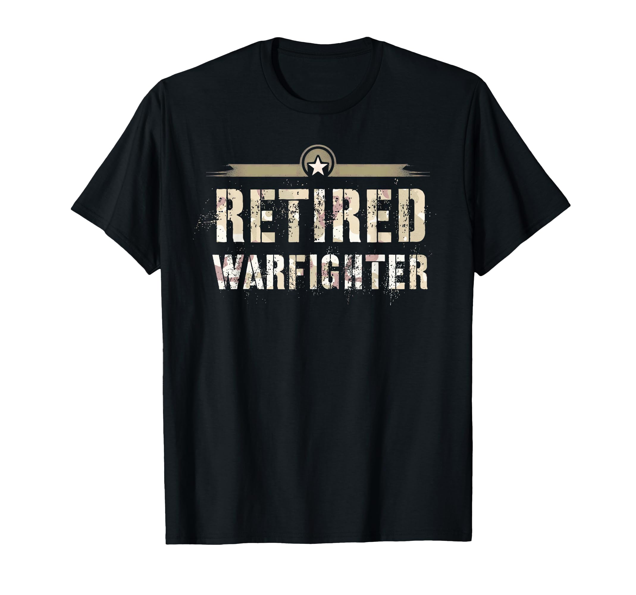 Proud Retired Warfighter Veterans T-Shirt - Aesthetic Graphic Men Women - T-Shirt, Sweatshirt, Hoodie