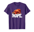 Funny Sleeping Napping Nope Long T-Shirt - Fun Novelty Design Men Women - T-Shirt, Sweatshirt, Hoodie
