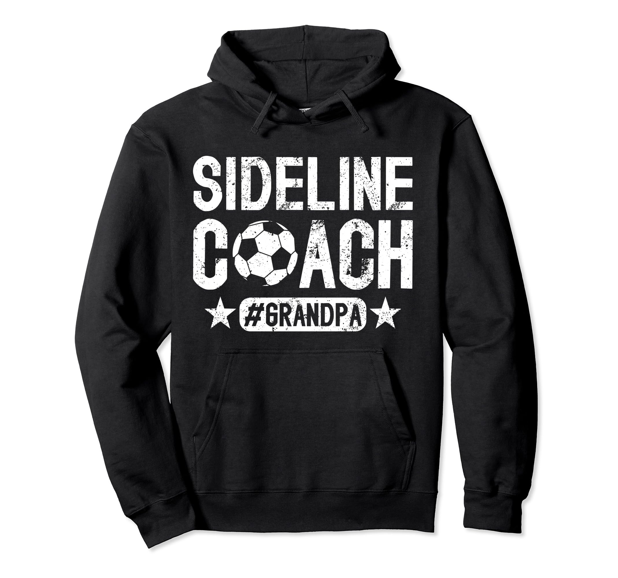 Sideline Coach Soccer Grandpa Soccer Hoodie - Novelty Apparel Unisex - T-Shirt, Sweatshirt, Hoodie