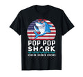Pop Pop Shark Fathers Day Gift From T-Shirt - Trendy Graphic for Adults - T-Shirt, Sweatshirt, Hoodie