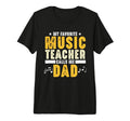 Music Teacher Calls Me Dad Musician T-Shirt - Minimalist Print Men Women - T-Shirt, Sweatshirt, Hoodie