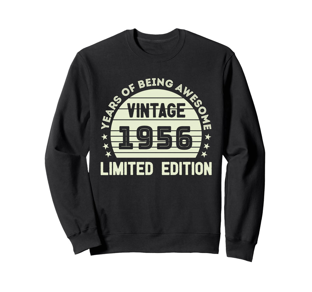 1956 T Shirts Funny 1956 Birthday Sweatshirt - Custom Art Print Unisex - T-Shirt, Sweatshirt, Hoodie