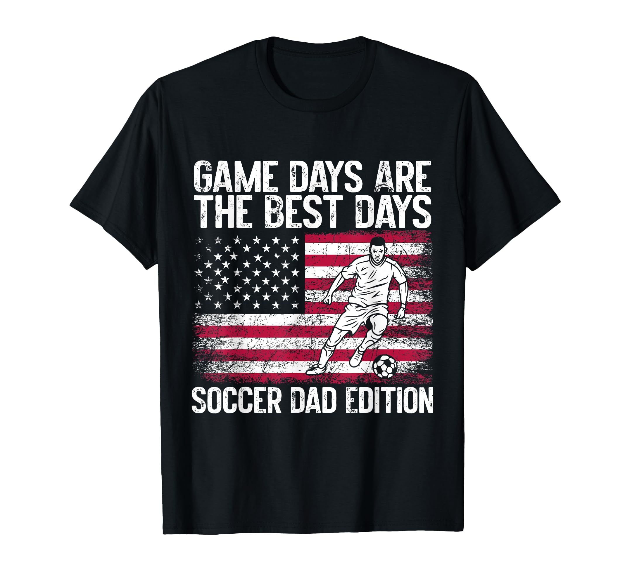 Game Days Are Best Days Soccer Dad T-Shirt - Trendy Graphic for Adults - T-Shirt, Sweatshirt, Hoodie