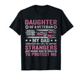 Daughter Veteran Us Veteran Dad Daughter T-Shirt - Custom Art Print Unisex - T-Shirt, Sweatshirt, Hoodie