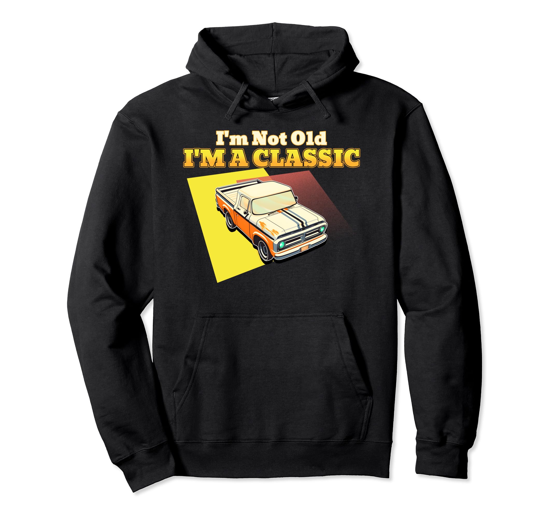 Im Not Old Im Funny Dad Bod Hoodie - Streetwear Style Unisex - T-Shirt, Sweatshirt, Hoodie
