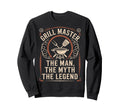 Funny Bbq Dad Grill Master Myth Sweatshirt - Custom Art Print Men Women - T-Shirt, Sweatshirt, Hoodie
