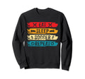 Run Repeat Funny Marathon Runner Hoodie - Custom Art Print Men Women - T-Shirt, Sweatshirt, Hoodie