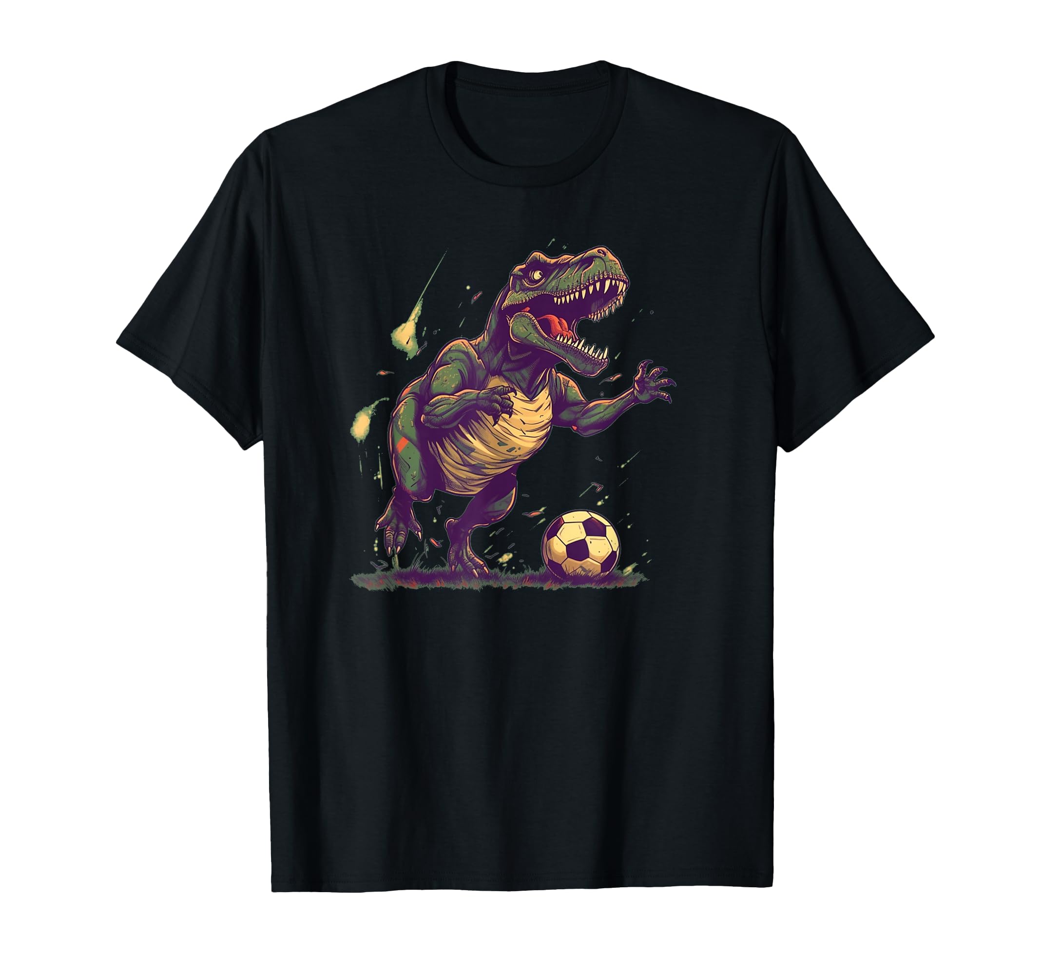 T Rex Dinosaur Soccer Player And Lovers T-Shirt - Trendy Graphic Men Women - T-Shirt, Sweatshirt, Hoodie