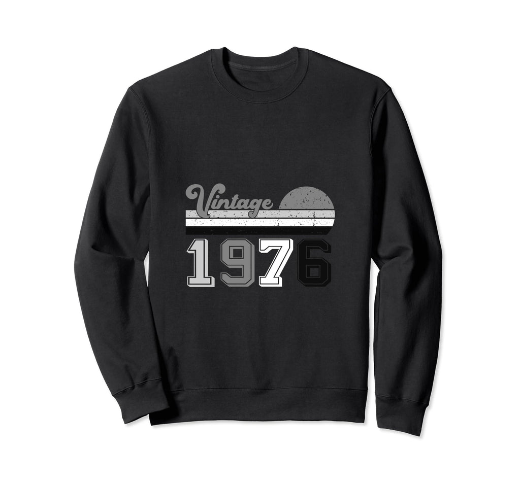 Year 1976 Gift Birthday Mom Dad Sweatshirt - Custom Art Print Unisex - T-Shirt, Sweatshirt, Hoodie