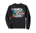 Adoptive Dad Adoption Fathers Sweatshirt - Casual Everyday Wear for Adults - T-Shirt, Sweatshirt, Hoodie