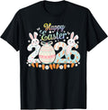 Happy Easter 2026 Bunny Rabbit Funny Day Women Girls - Adult & Kids T-Shirts, Sweatshirts & Hoodies apparel design preview 1