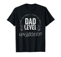 Gamer Dad Fathers Day Dad Level T-Shirt - Trendy Graphic Men Women - T-Shirt, Sweatshirt, Hoodie