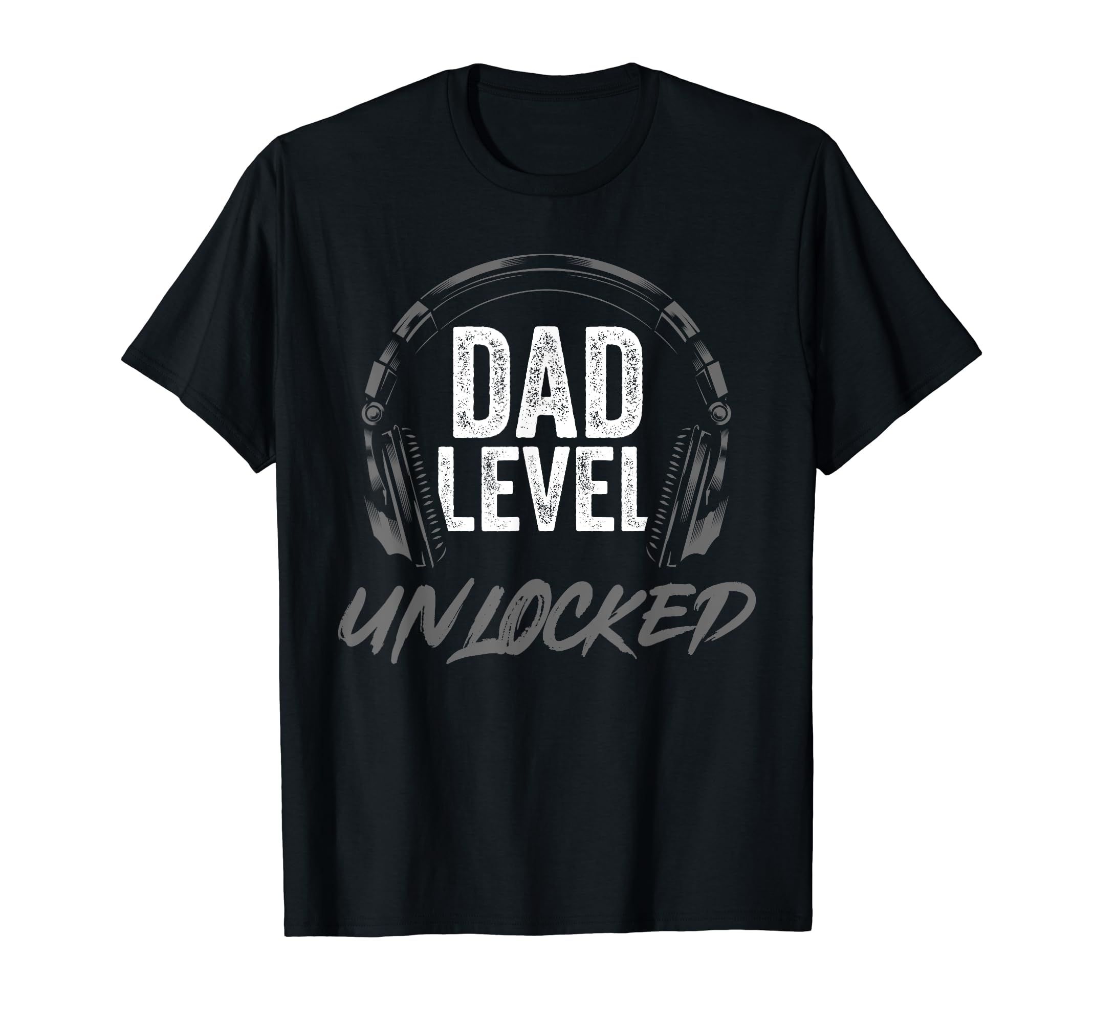 Gamer Dad Fathers Day Dad Level T-Shirt - Trendy Graphic Men Women - T-Shirt, Sweatshirt, Hoodie