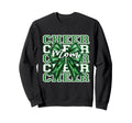 Football Cheer Mom Game Day Green Sweatshirt - Streetwear Style for Adults - T-Shirt, Sweatshirt, Hoodie