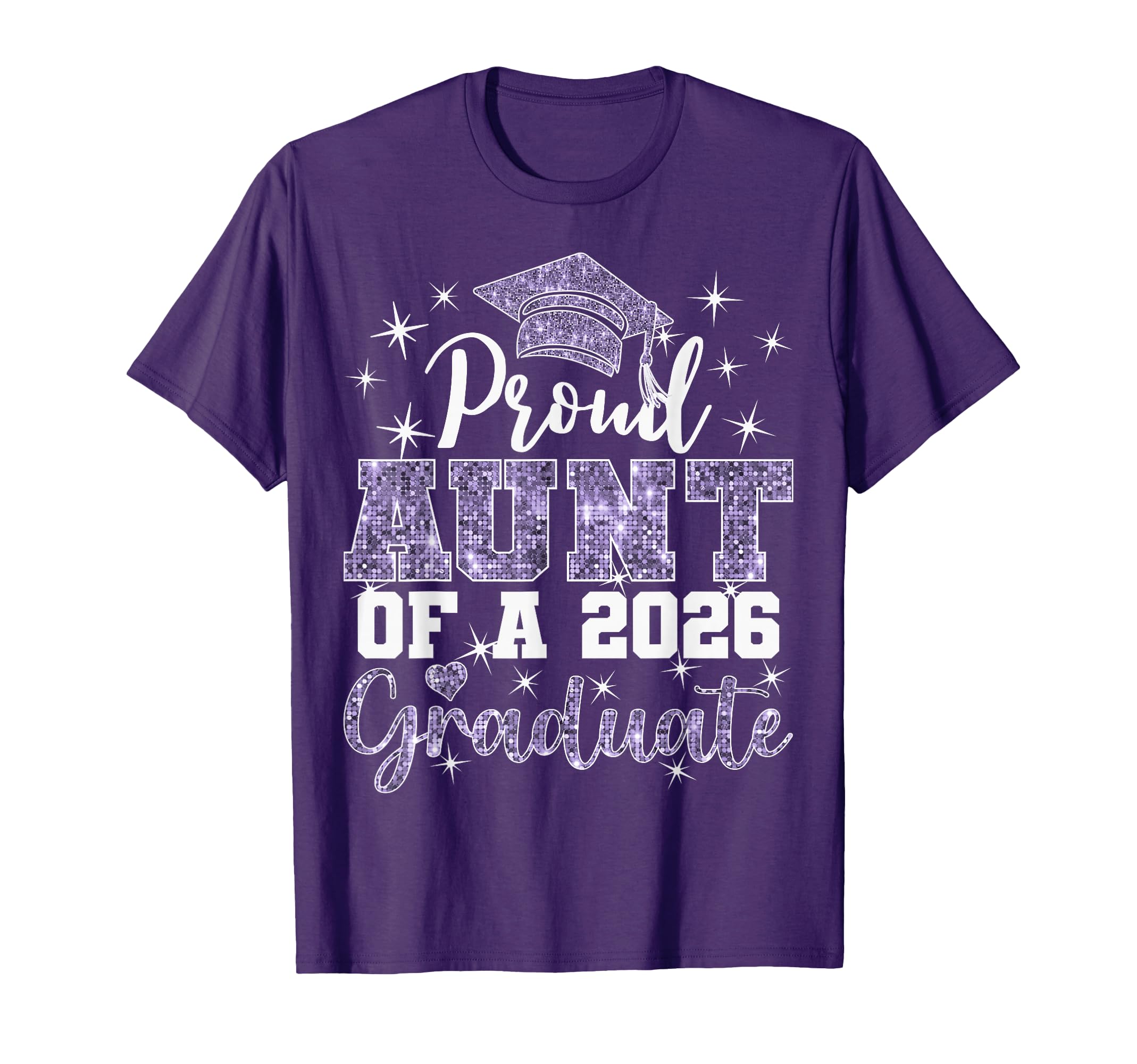 Super Proud Aunt 2026 Graduate Senior T-Shirt - Unique Graphic Unisex - T-Shirt, Sweatshirt, Hoodie