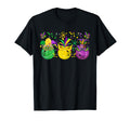 Three Mardi Gras Bowling Balls Masked T-Shirt - Custom Art Print Unisex - T-Shirt, Sweatshirt, Hoodie