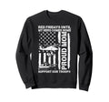 Proud Mom Red Fridays Until My Hero Sweatshirt - Trendy Graphic Unisex - T-Shirt, Sweatshirt, Hoodie