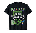 Pap Pap Birthday Soccer Baller Birthday T-Shirt - Custom Art Print Unisex - T-Shirt, Sweatshirt, Hoodie