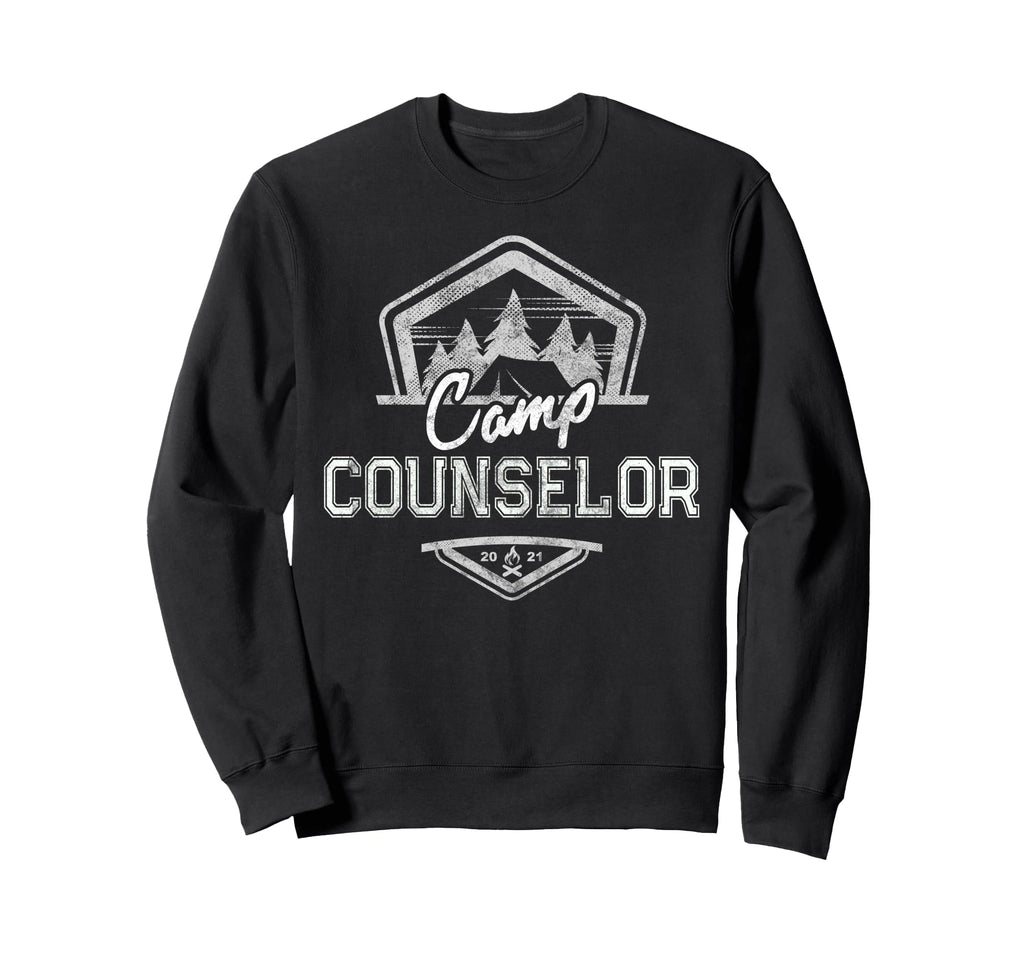 Camp Counselor Campground Crew Sweatshirt - Trendy Graphic Men Women - T-Shirt, Sweatshirt, Hoodie