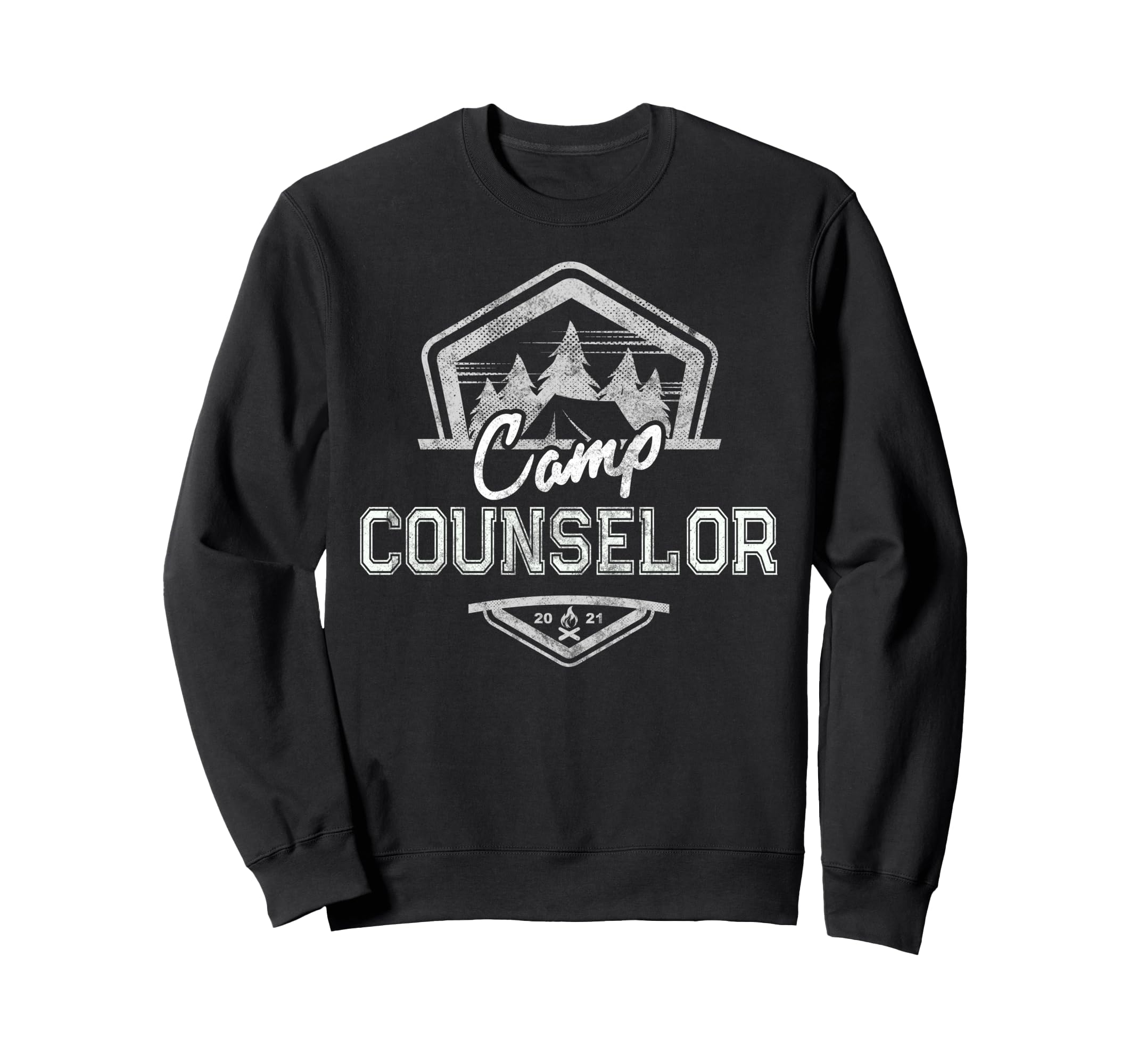 Camp Counselor Campground Crew Sweatshirt - Trendy Graphic Men Women - T-Shirt, Sweatshirt, Hoodie