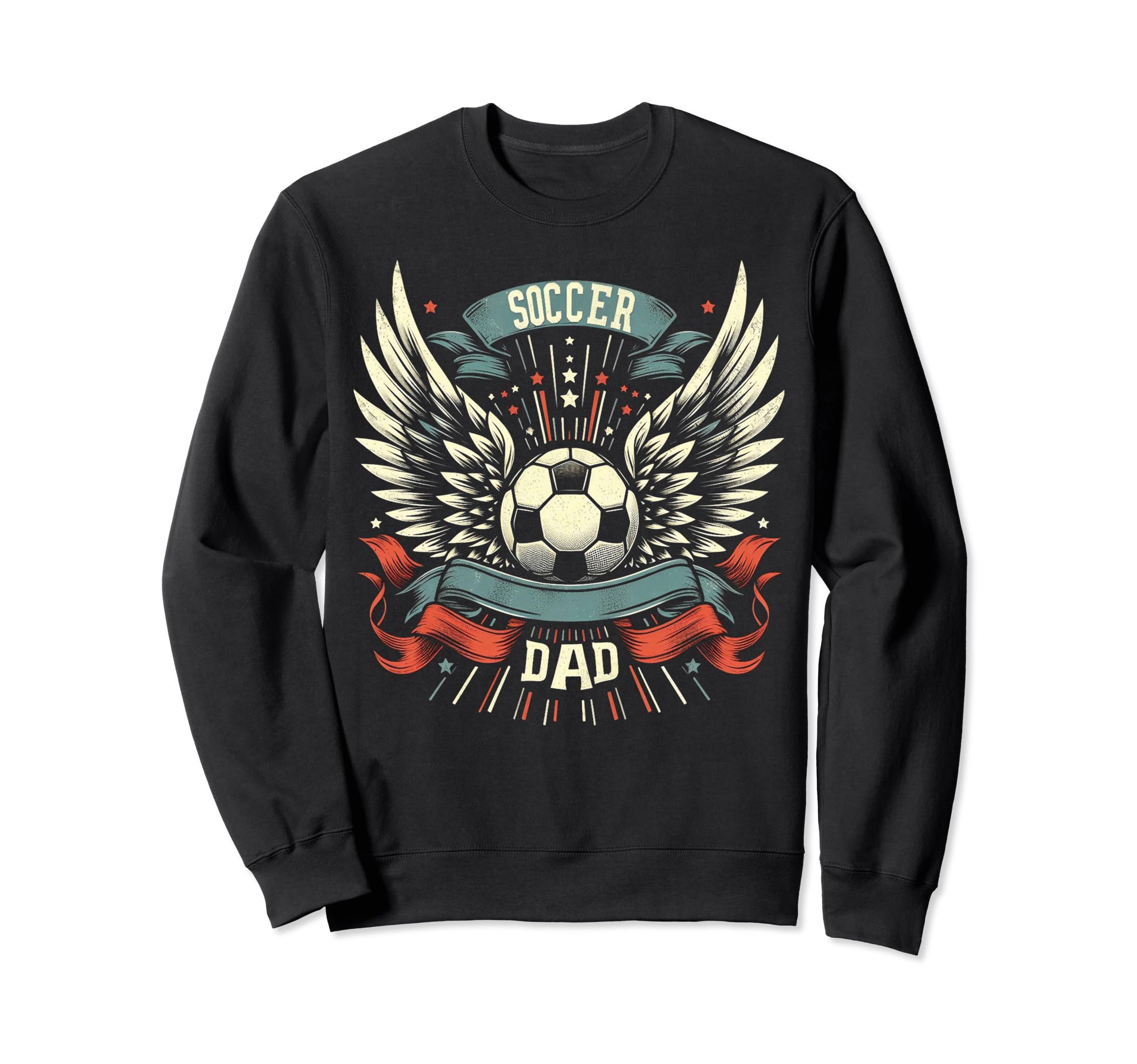 Soccer Dad Family Matching Dad Fathers Sweatshirt - Trendy Graphic Unisex - T-Shirt, Sweatshirt, Hoodie