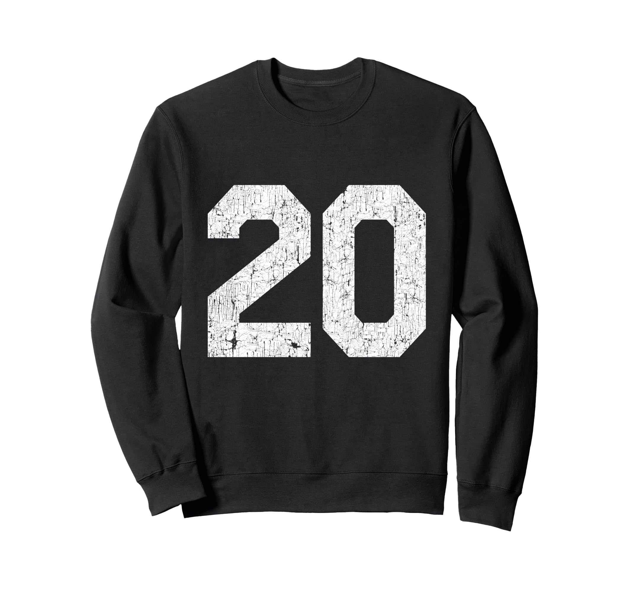 Jersey Uniform Number 20 20Th Sweatshirt - Trendy Graphic for Adults - T-Shirt, Sweatshirt, Hoodie