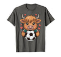 Kawaii Soccer Cow Just Who Loves T-Shirt - Aesthetic Graphic Men Women - T-Shirt, Sweatshirt, Hoodie