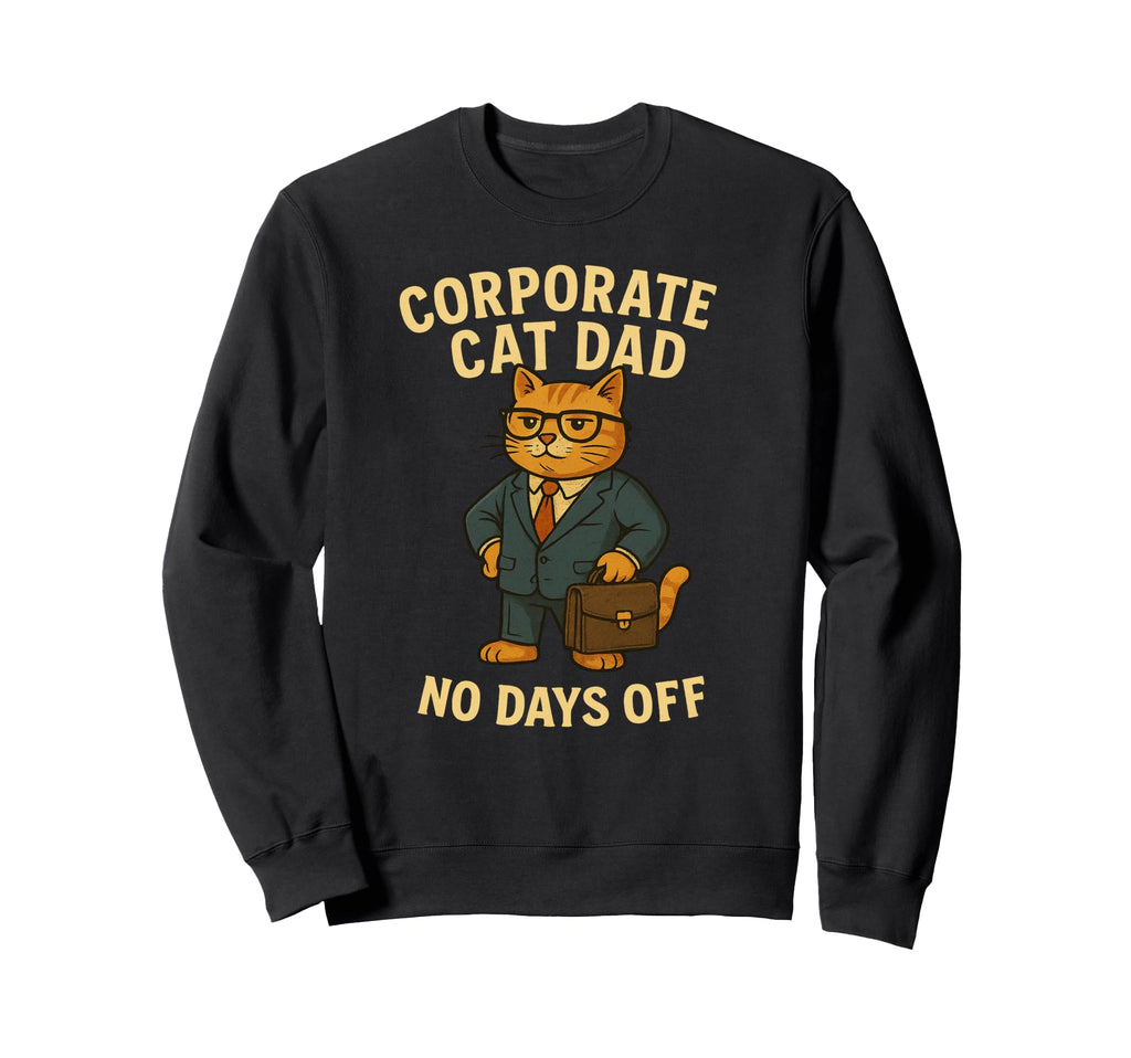 Cat Dad Cat Dad Fan Funny Cat Sweatshirt - Aesthetic Graphic Men Women - T-Shirt, Sweatshirt, Hoodie